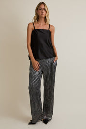 Nadia Contrast Strap Top