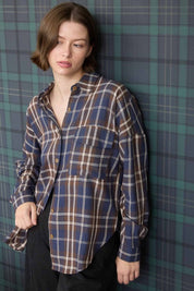 Olin Plaid Button Down Pocket Shirt