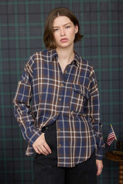 Olin Plaid Button Down Pocket Shirt