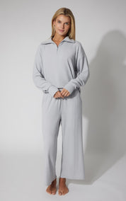 Arden Rib Knit Half-Zip Pullover