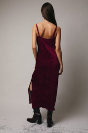 Vienna Velvet Midi Dress