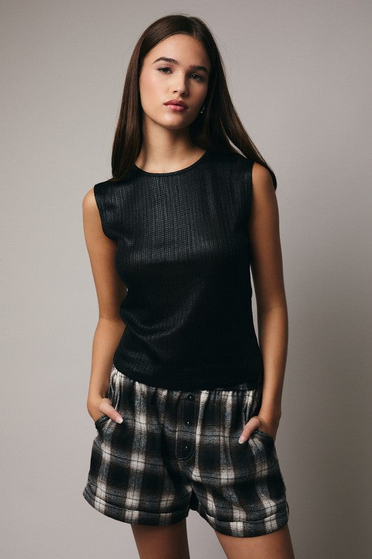 Livia Glitter Knit Top