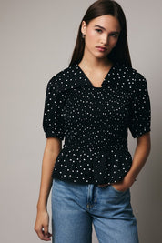 Clara Dot Blouse