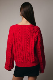 Amara Velvet Tie Cardigan