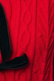 Amara Velvet Tie Cardigan