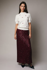 Holly Mock Neck Knit Top