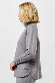 Cozy Turtleneck Knit Pullover