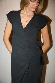 Always Put Together Wrap Maxi Dress