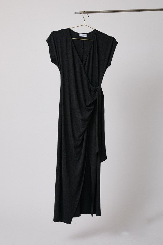Always Put Together Wrap Maxi Dress
