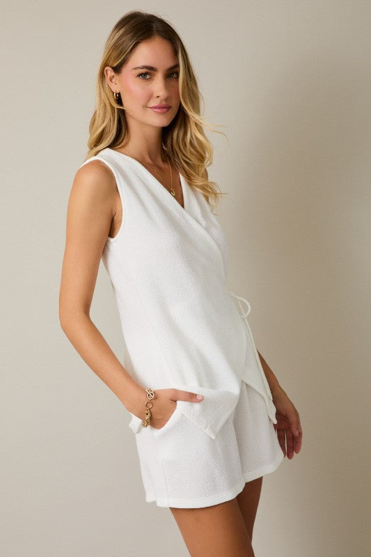 Clean Lines Wrap Top