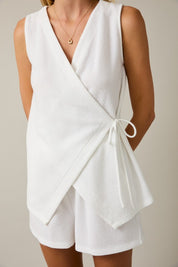 Clean Lines Wrap Top