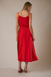 Sunset Slip Midi Dress