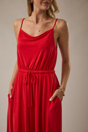 Sunset Slip Midi Dress