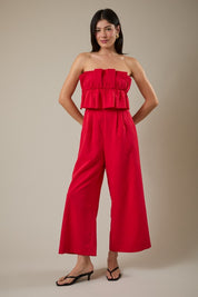 Celine Ruffle Jumpsuit