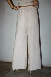 Amalfi Pleated Wide Leg Trouser