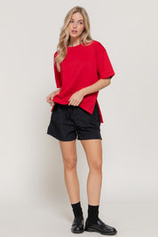 Rowan Oversized Scuba Knit Top