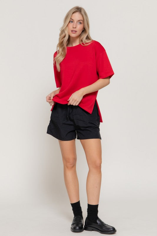 Rowan Oversized Scuba Knit Top