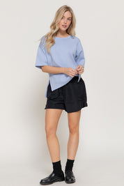 Rowan Oversized Scuba Knit Top