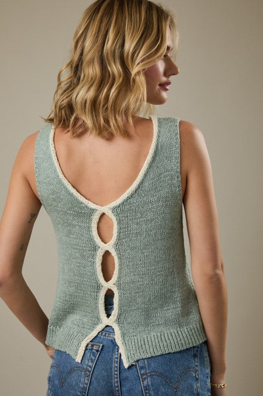 Harbor Breeze Knit Tank