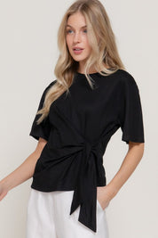 Isla Tie Front Knit Top