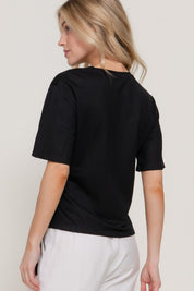 Isla Tie Front Knit Top