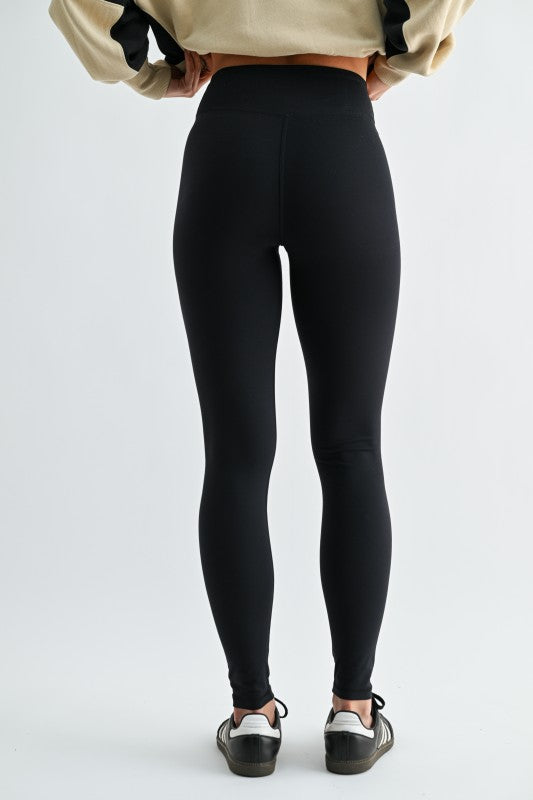 Venice Crossover Waist Leggings