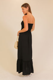Santorini Smocked Maxi Dress