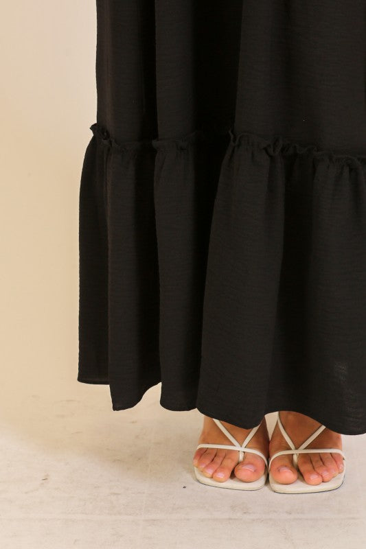 Santorini Smocked Maxi Dress