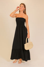 Santorini Smocked Maxi Dress