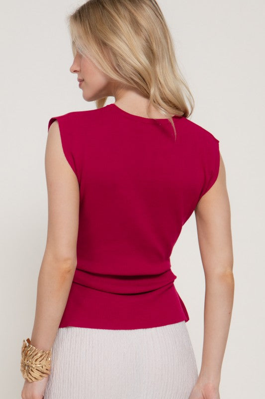 Contour Knit Top
