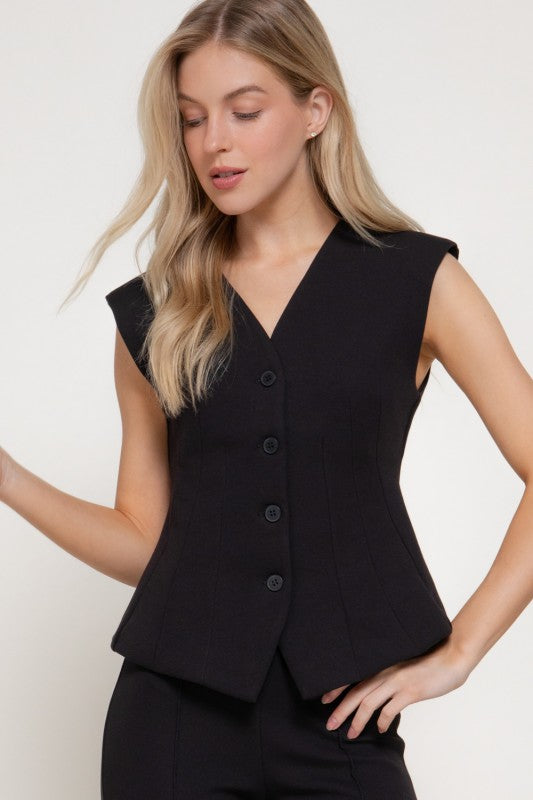 Sutton Structured Vest