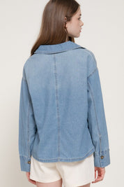 Maeve Chambray Pullover