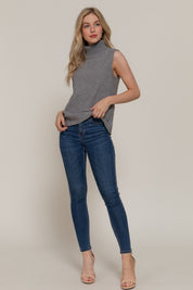 Briar Sleeveless Turtleneck
