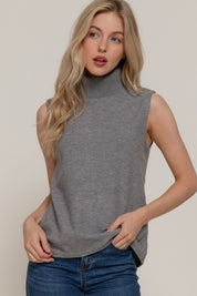Briar Sleeveless Turtleneck