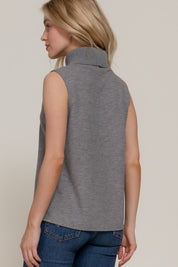 Briar Sleeveless Turtleneck