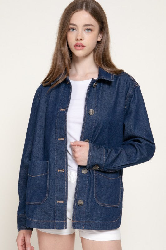 Fallon Denim Chore Jacket