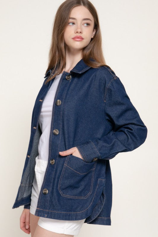 Fallon Denim Chore Jacket