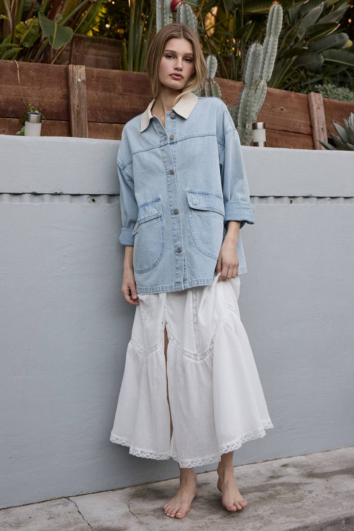 Winslow Contrast Denim Jacket