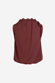 Noelle Cinched Mock Neck Top