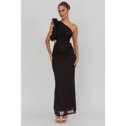 Luna Twist One Shoulder Maxi Dress