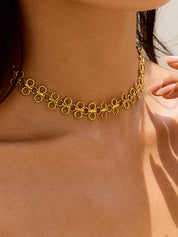 Ritza Patterned Choker