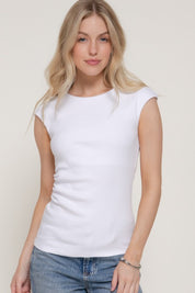 Delaney Pleated Knit Top
