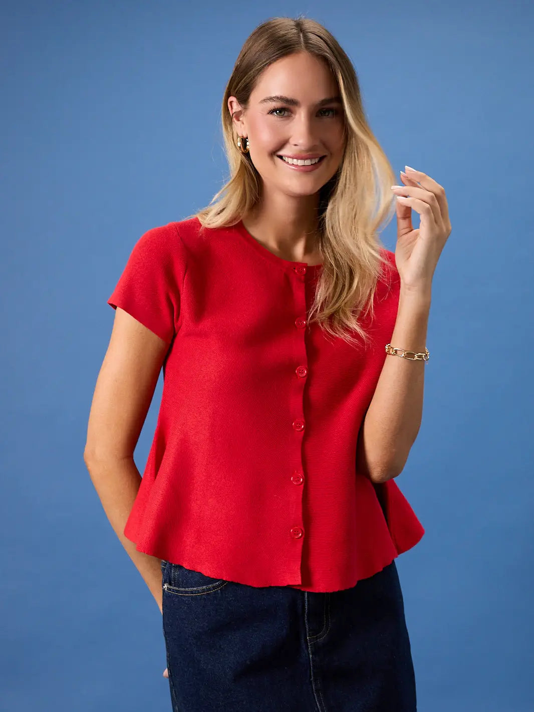 Emerson Knit Cardigan Top