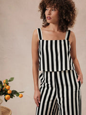 Monaco Stripe Jumpsuit