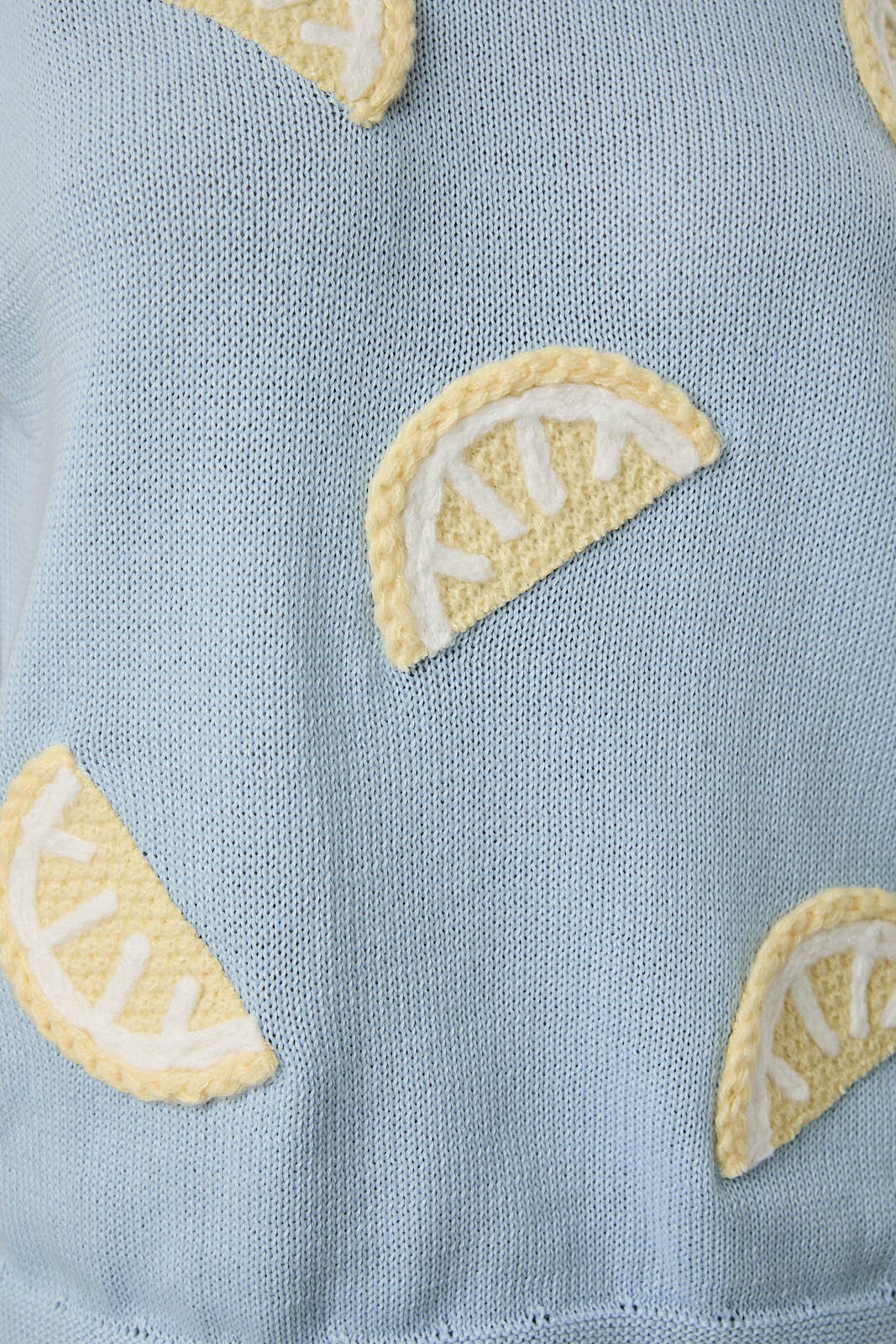 Amalfi Lemon Knit Top