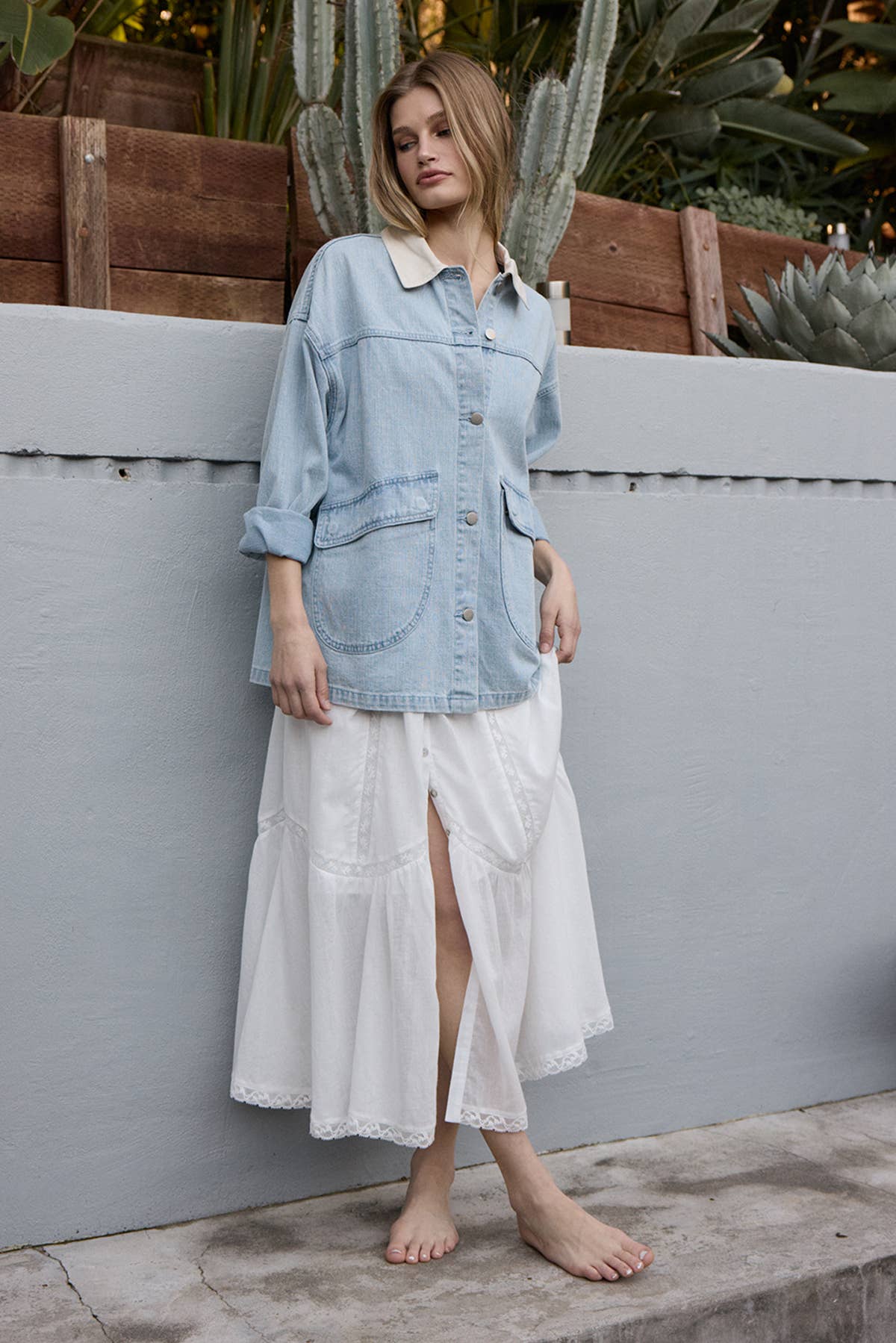 Winslow Contrast Denim Jacket