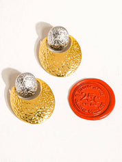 Keziah  Classic Round Hoop Earring