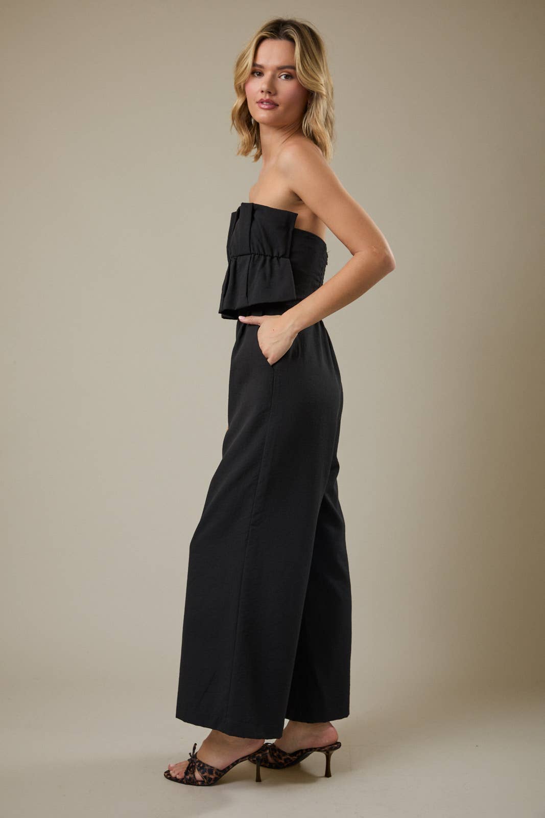 Celine Ruffle Jumpsuit