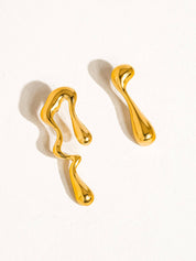 Roma  Mismatch Melted Earring