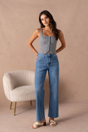 Lumen Wide Leg Jeans